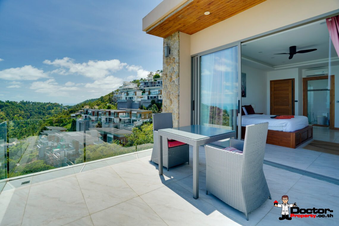 Fantastic 4 Bedroom Sea View Villa in Chaweng Noi, Koh Samui – For sale