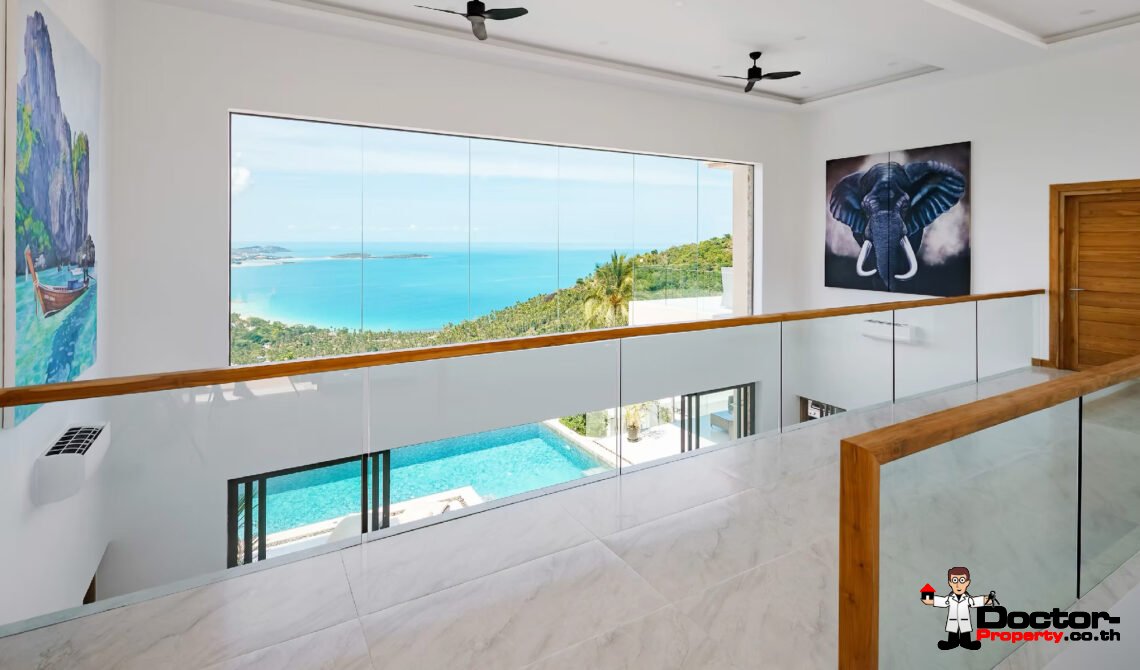 Fantastic 4 Bedroom Sea View Villa in Chaweng Noi, Koh Samui – For sale