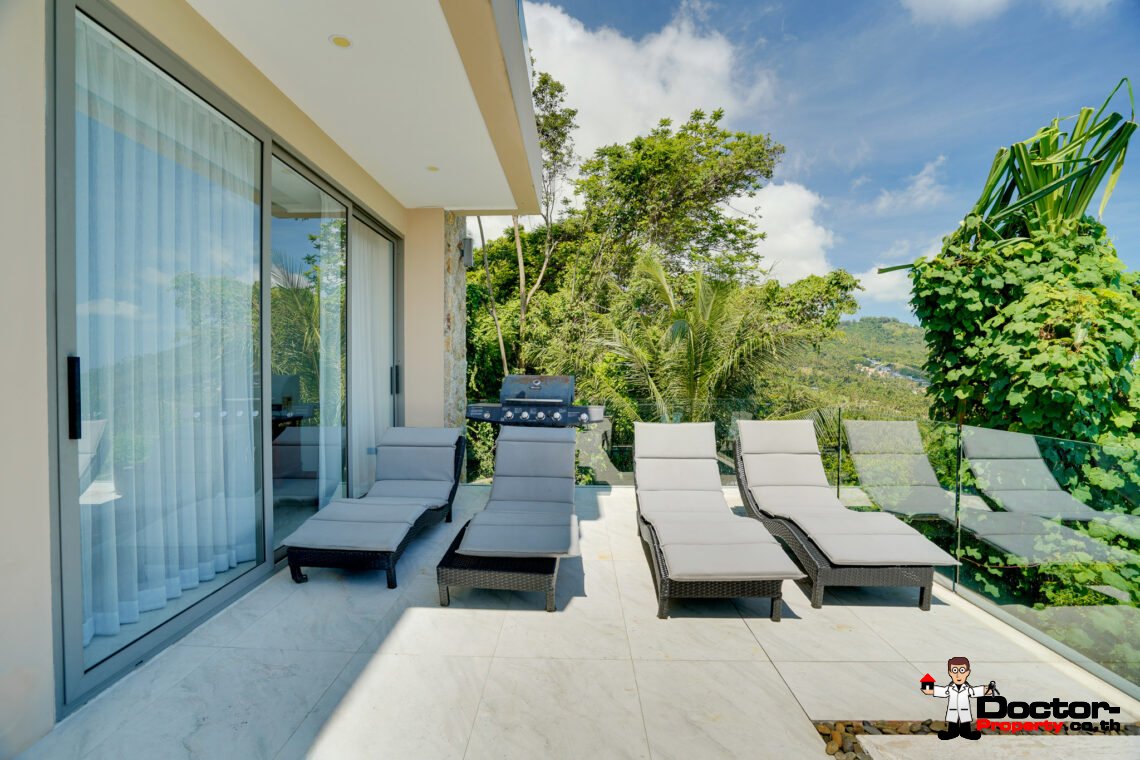 Fantastic 4 Bedroom Sea View Villa in Chaweng Noi, Koh Samui – For sale
