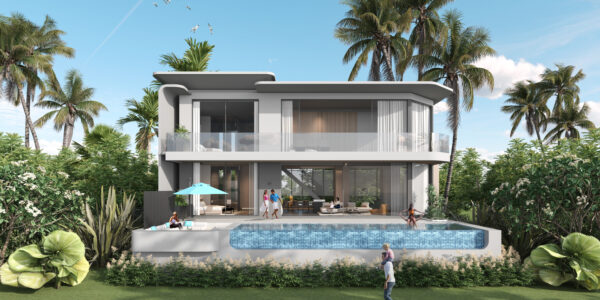 New 3 Bedroom Pool Villa with Sea View in Chaweng, Koh Samui – For Sale