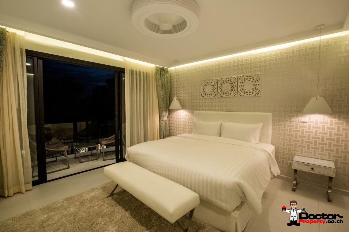3 Bedroom Sea View Villa in Choeng Mon, Koh Samui – For Sale