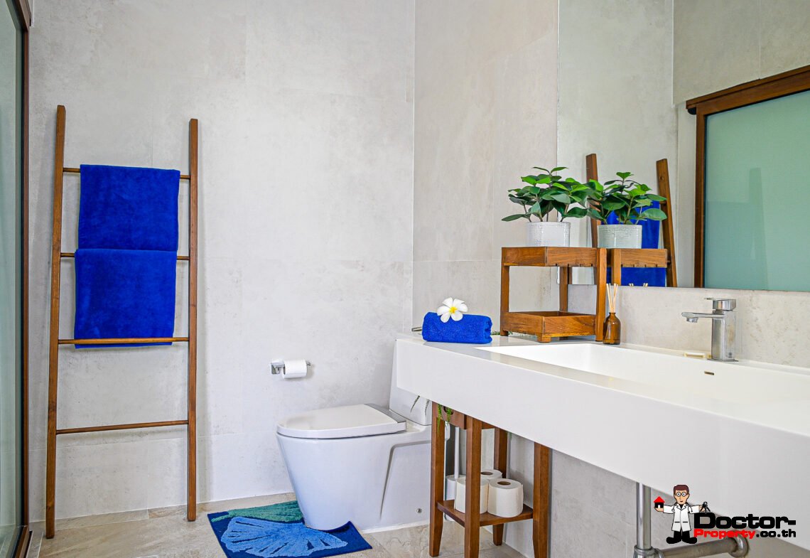 Modern 4 Bedroom Sea View Villa with Spacious area in Chaweng, Koh Samui – For Sale