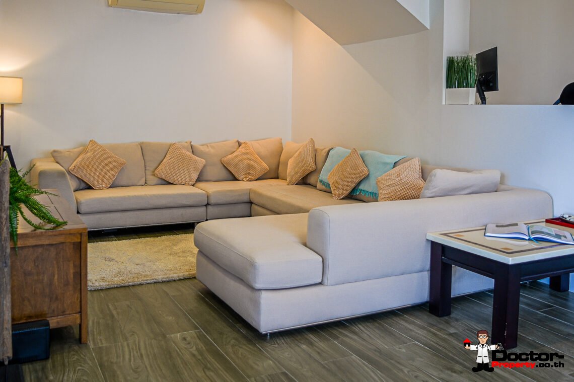 Modern 4 Bedroom Sea View Villa with Spacious area in Chaweng, Koh Samui – For Sale