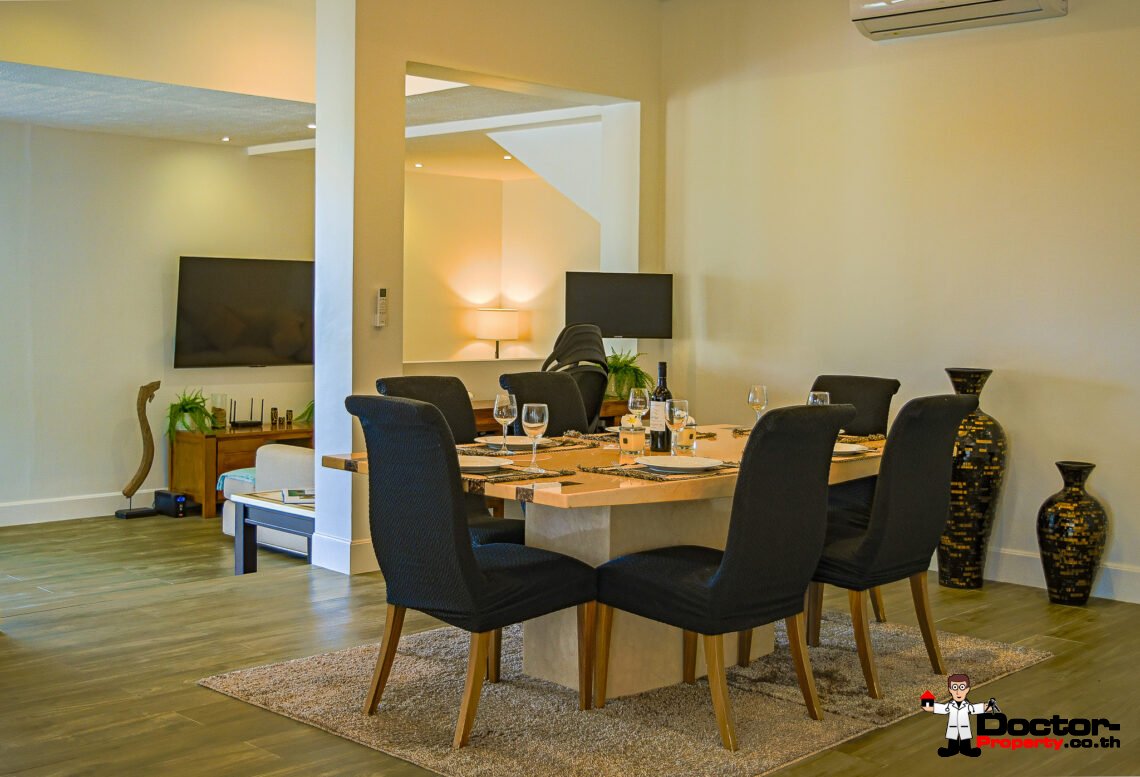 Modern 4 Bedroom Sea View Villa with Spacious area in Chaweng, Koh Samui – For Sale