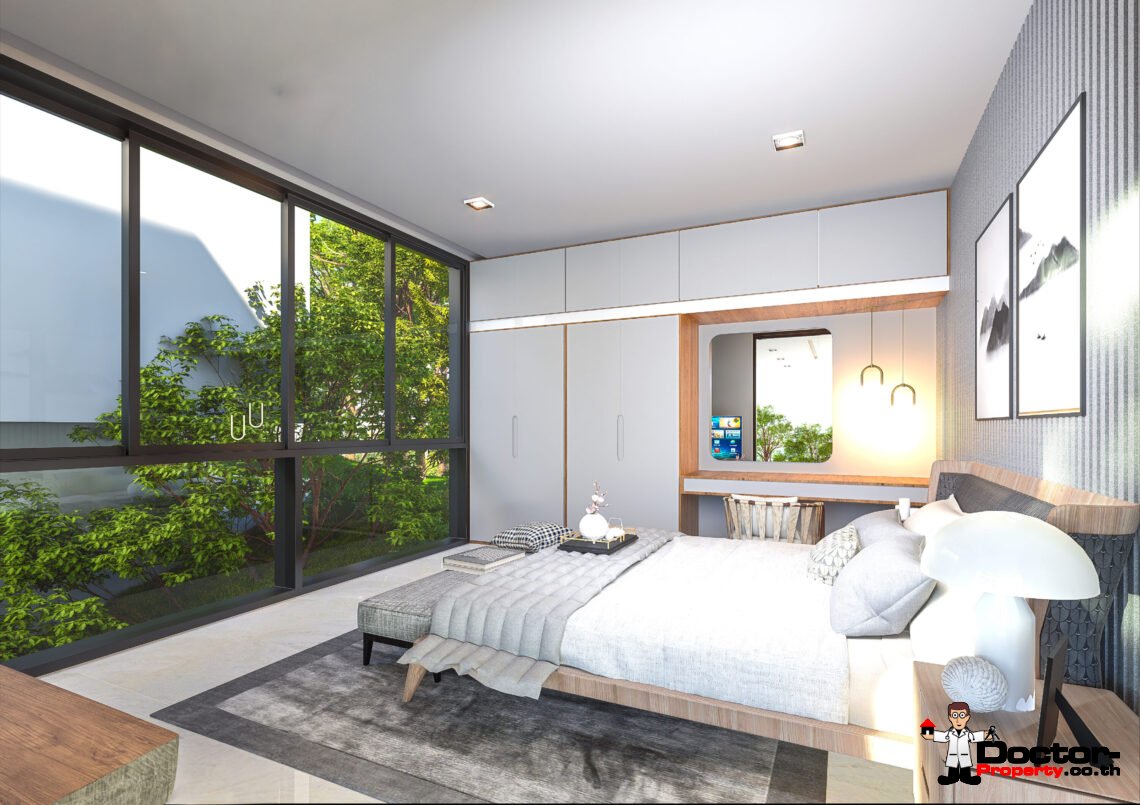 Luxury 2-4 Bedroom Sea View Villa in Chaweng, Koh Samui – For Sale