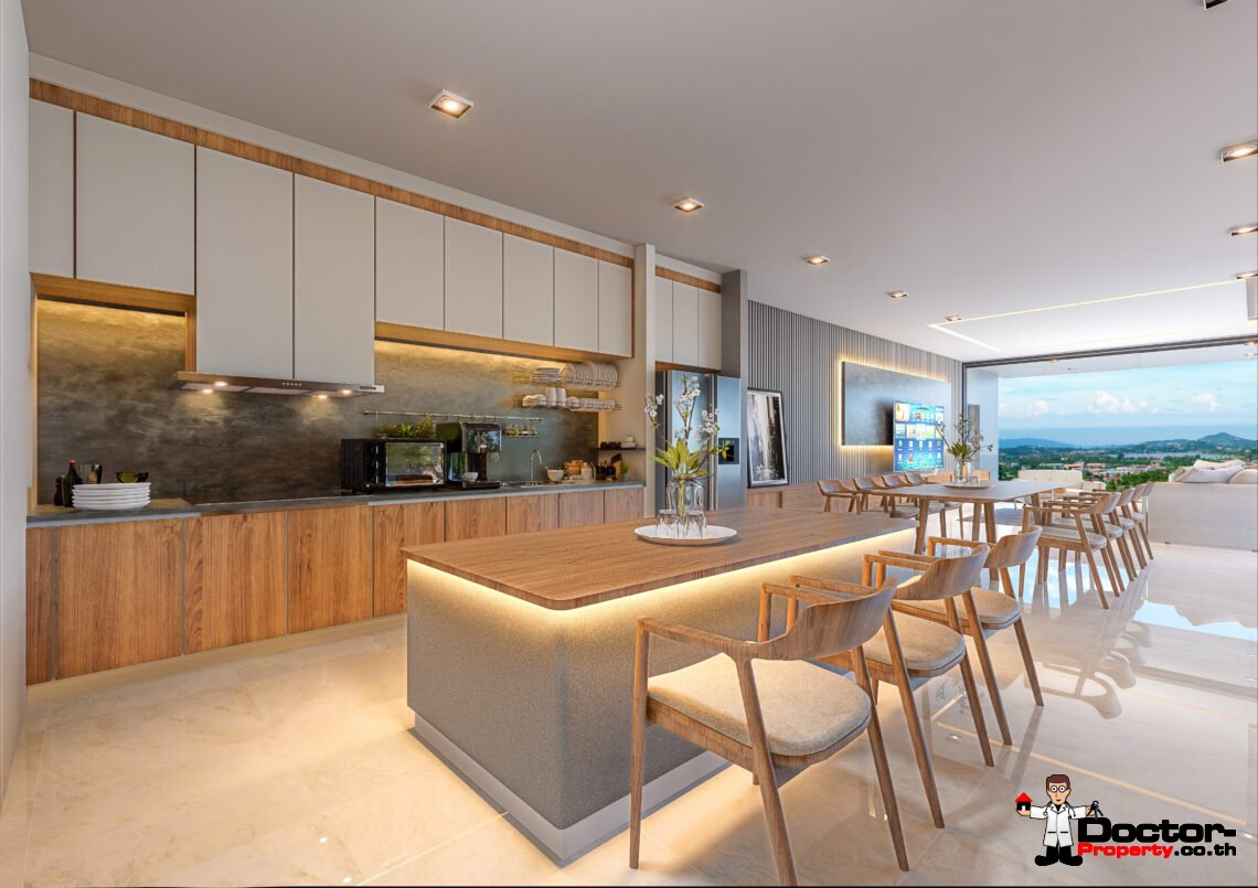 Luxury 2-4 Bedroom Sea View Villa in Chaweng, Koh Samui – For Sale