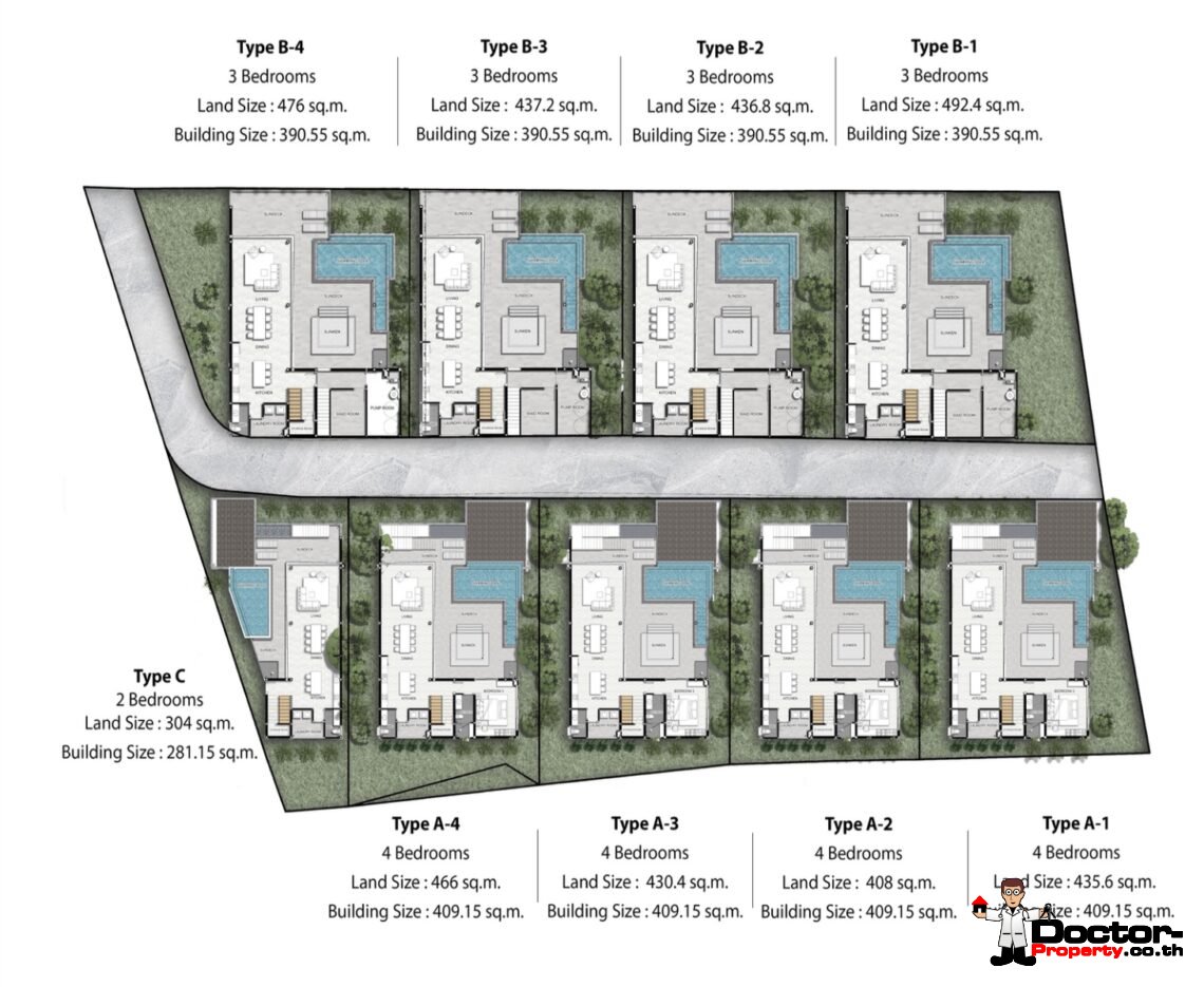 Luxury 2-4 Bedroom Sea View Villa in Chaweng, Koh Samui – For Sale