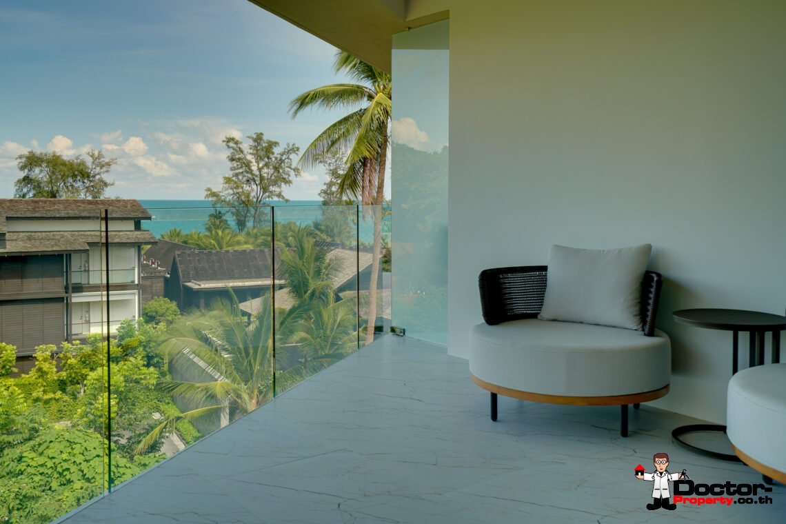 New Luxury Penthouse with Partial Seaview in Choeng Mon, Koh Samui