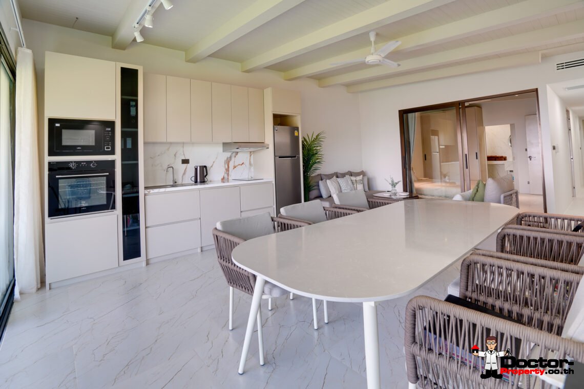 New Luxury Penthouse with Partial Seaview in Choeng Mon, Koh Samui