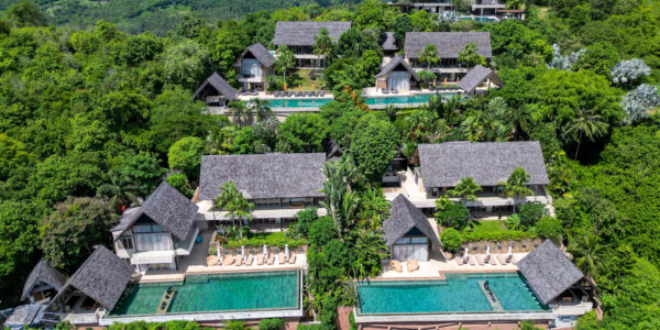 Luxury 4-5 Bedroom Private Pool Villa with Sea View in Bo Phut, Koh Samui – For Sale