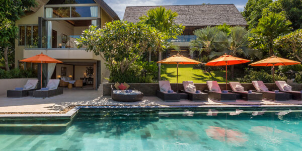 Luxury 4-5 Bedroom Private Pool Villa with Sea View in Bo Phut, Koh Samui – For Sale