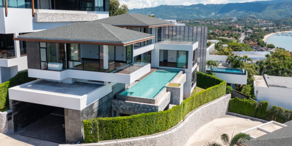 Luxury 4 Bedroom Pool Villa with Stunning Sea View in Plai Laem, Koh Samui – For Sale