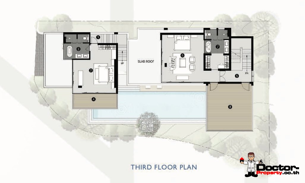 Luxury 4 Bedroom Pool Villa with Stunning Sea View in Plai Laem, Koh Samui – For Sale