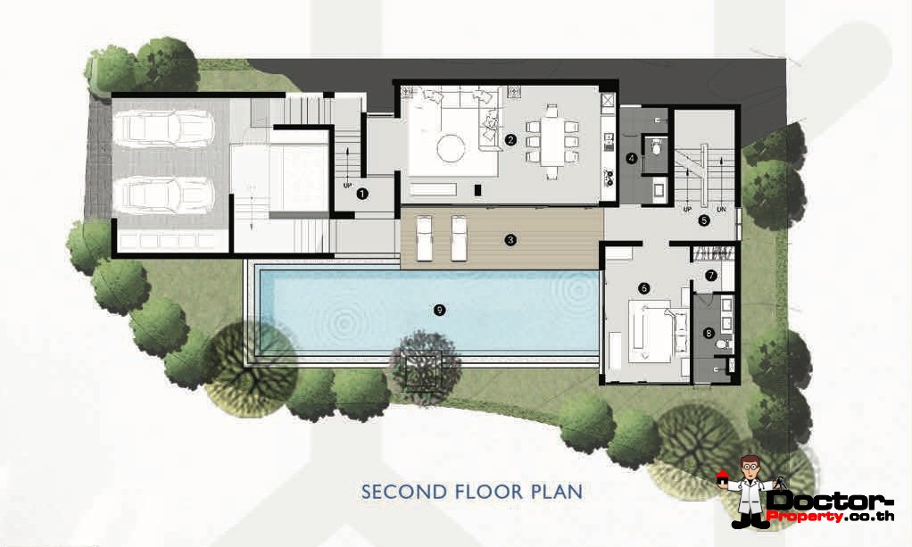 Luxury 4 Bedroom Pool Villa with Stunning Sea View in Plai Laem, Koh Samui – For Sale