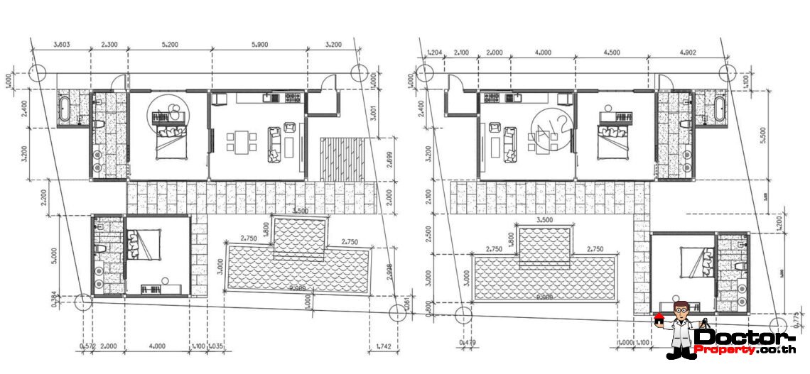 2 Bedroom Pool Villa in Bo Phut, Koh Samui – For Sale