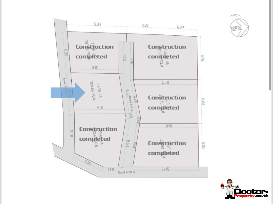 Modern 2 Bedroom Garden Pool Villa in Bang Por, Koh Samui – For Sale