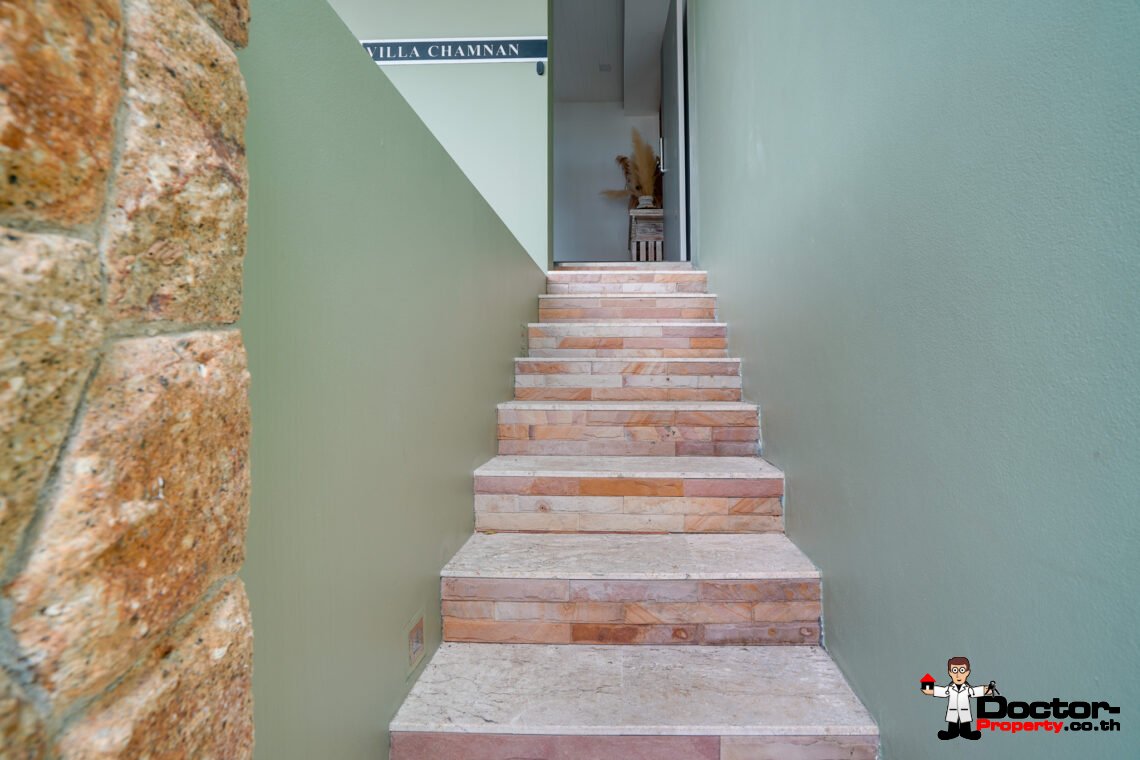 5 Bedroom Pool Villa with Sea View in Plai Laem, Koh Samui – For Sale