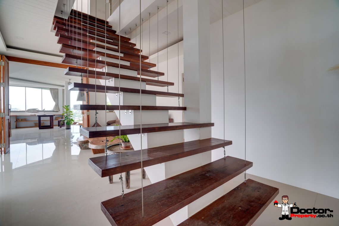 5 Bedroom Pool Villa with Sea View in Plai Laem, Koh Samui – For Sale