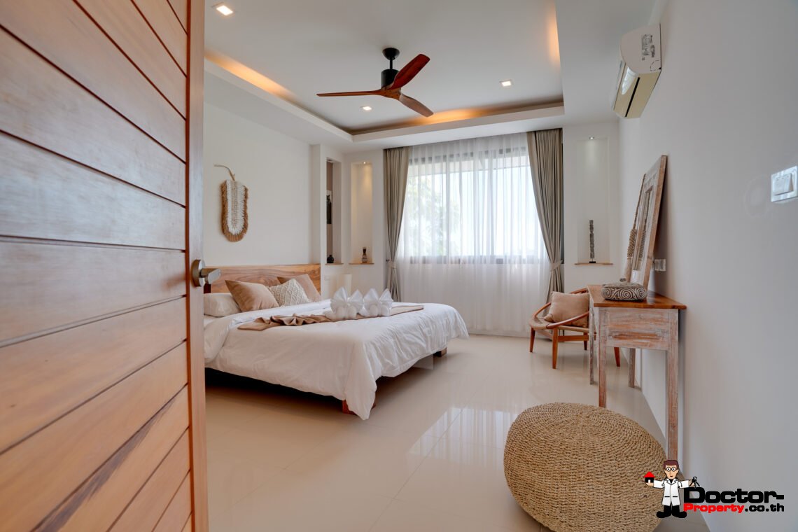 5 Bedroom Pool Villa with Sea View in Plai Laem, Koh Samui – For Sale