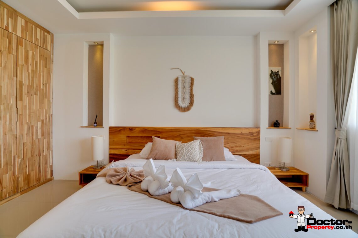 5 Bedroom Pool Villa with Sea View in Plai Laem, Koh Samui – For Sale