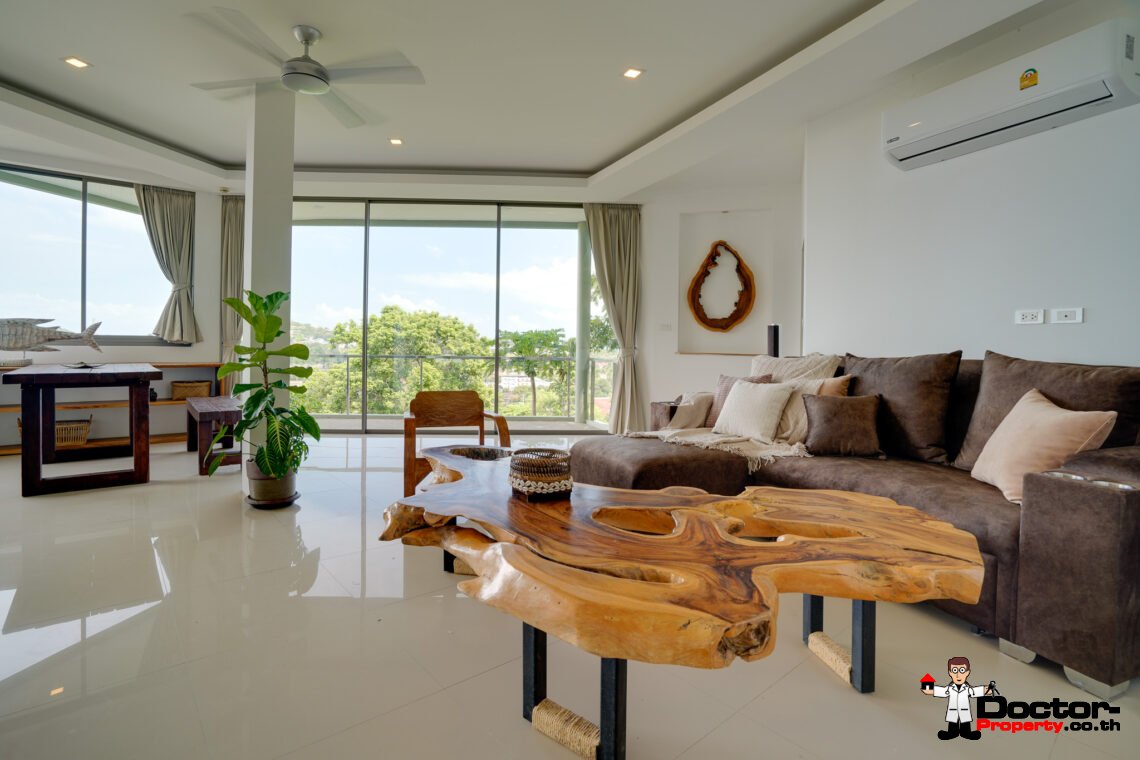 5 Bedroom Pool Villa with Sea View in Plai Laem, Koh Samui – For Sale