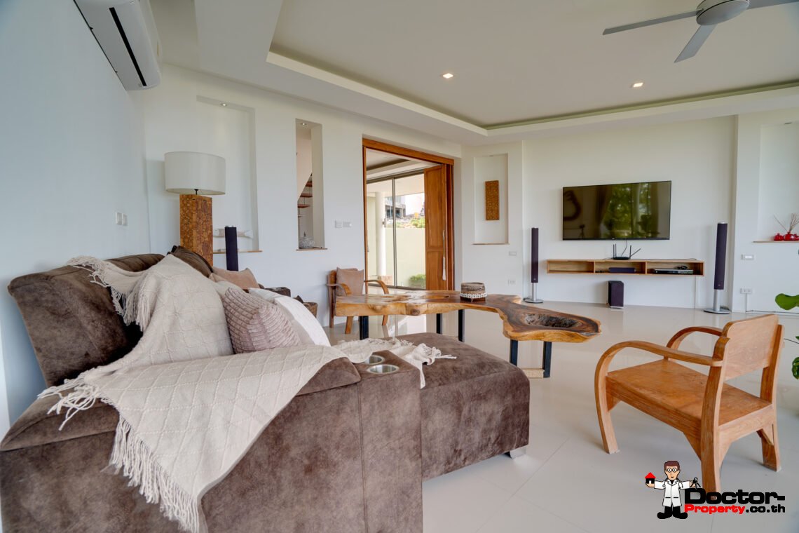 5 Bedroom Pool Villa with Sea View in Plai Laem, Koh Samui – For Sale