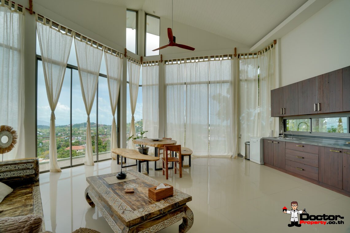 5 Bedroom Pool Villa with Sea View in Plai Laem, Koh Samui – For Sale