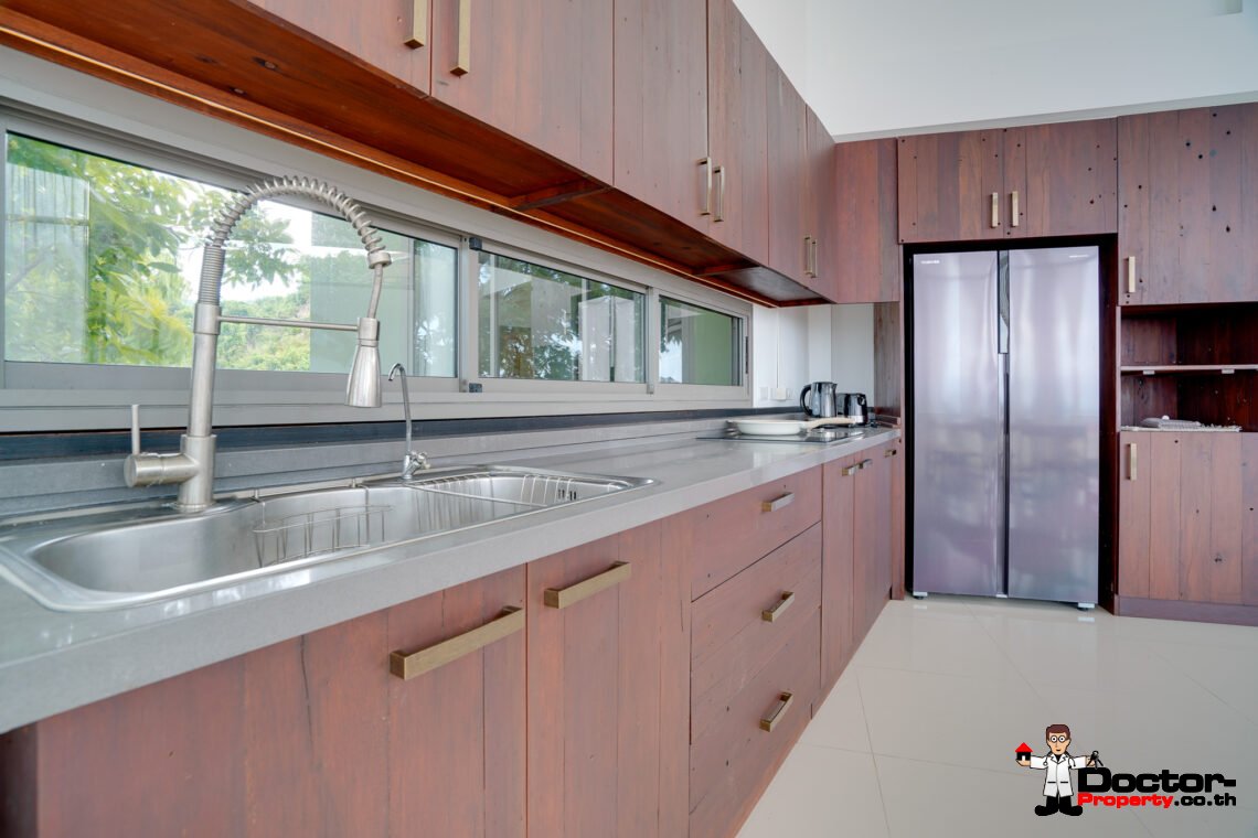 5 Bedroom Pool Villa with Sea View in Plai Laem, Koh Samui – For Sale
