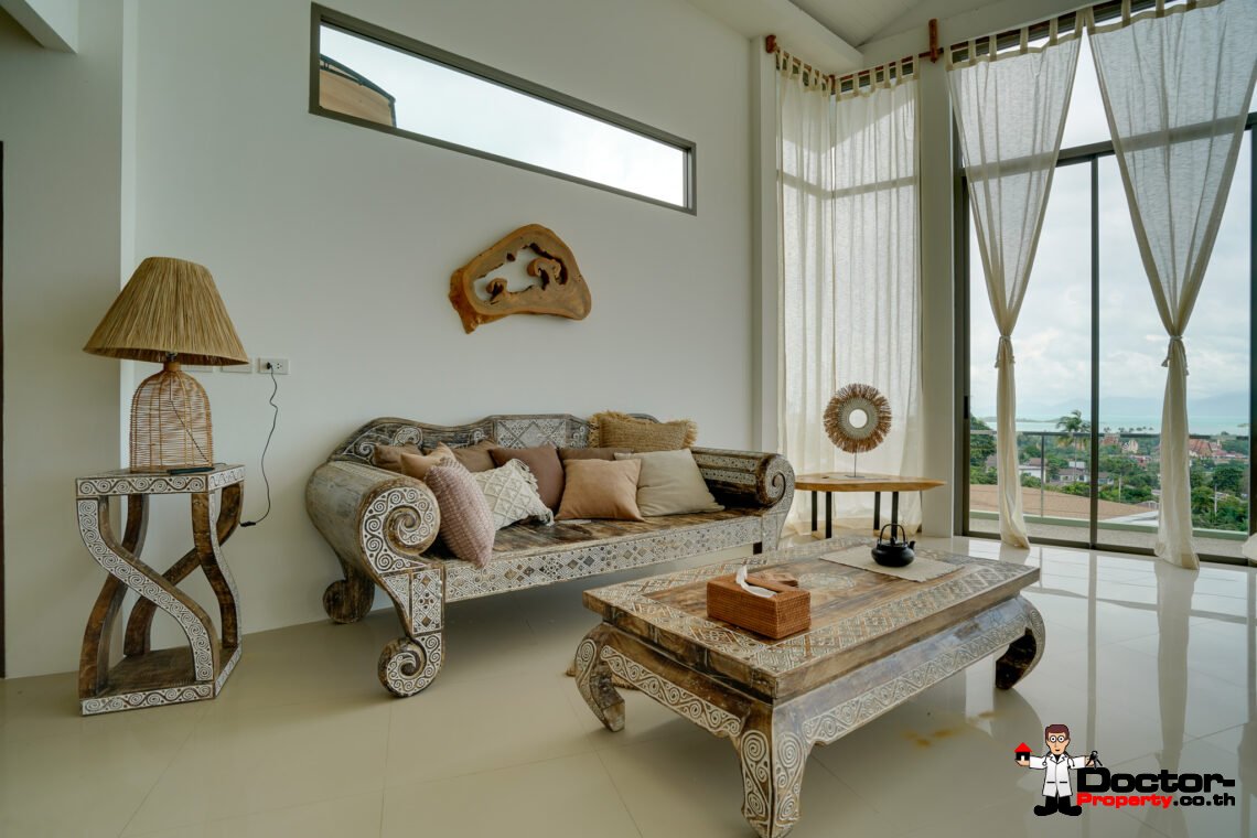 5 Bedroom Pool Villa with Sea View in Plai Laem, Koh Samui – For Sale