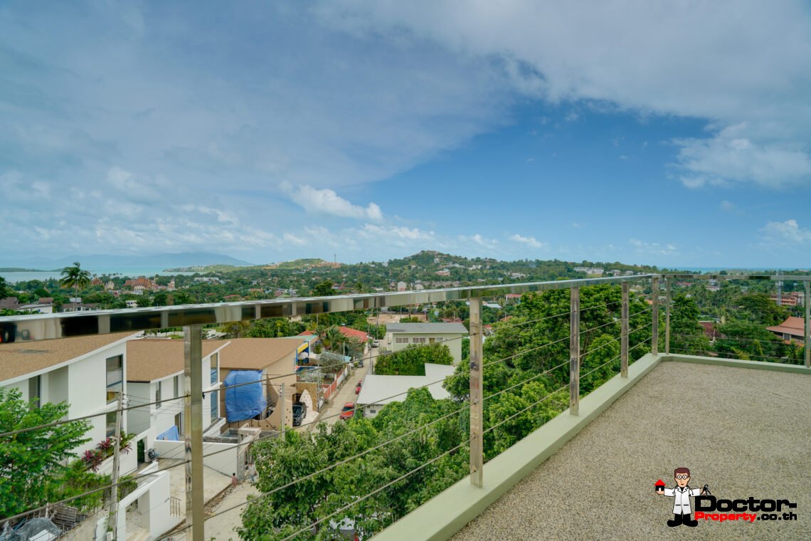 5 Bedroom Pool Villa with Sea View in Plai Laem, Koh Samui – For Sale