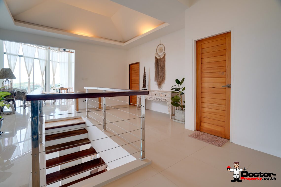 5 Bedroom Pool Villa with Sea View in Plai Laem, Koh Samui – For Sale