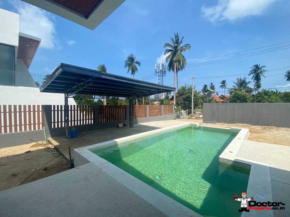 Tropical 3 Bedroom Pool Villa in Plai Laem, Koh Samui – For Sale