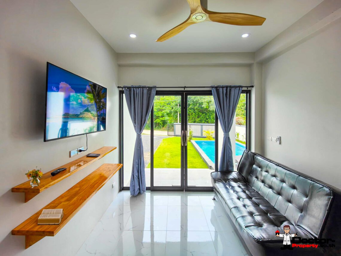 New 3 Bedroom Pool Villa in Lipa Noi, Koh Samui – For Sale