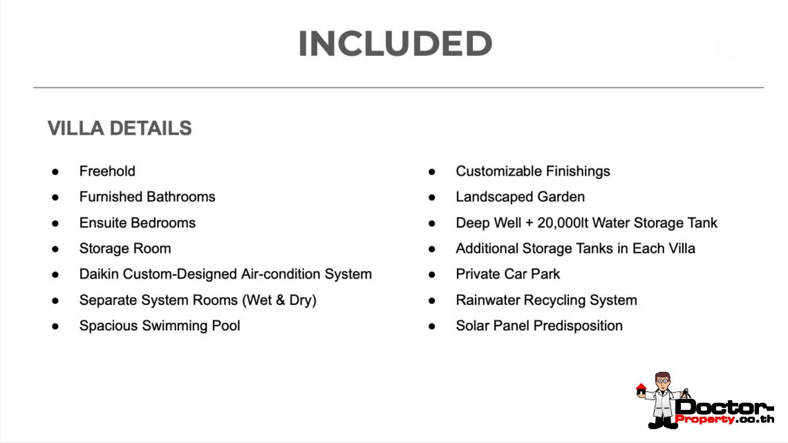 Modern 3 Bedroom Pool Villa with Sea View in Plai Laem, Koh Samui – For Sale