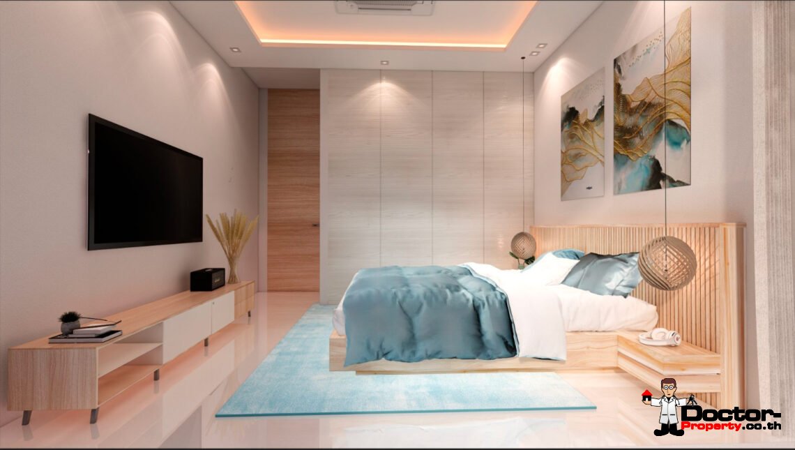 3 Bedroom Pool Villa with Sea View in Plai Laem, Koh Samui – For Sale