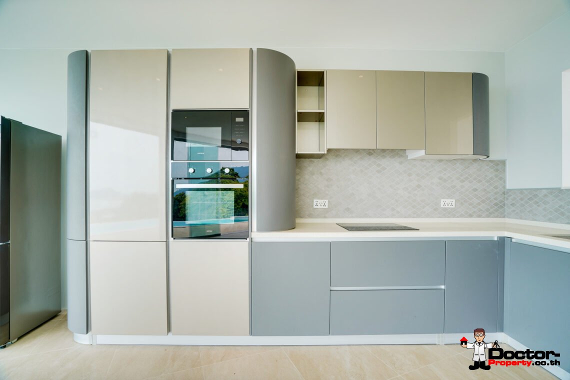 3 Bedroom Pool Villa with Sea View in Lamai, Koh Samui – For Sale