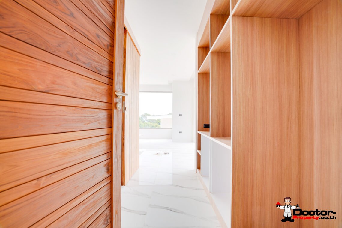 New 3 Bedrooms Pool Villa with Partial Sea View in Chaweng Noi, Koh Samui – For Sale