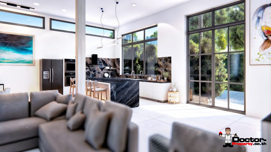 Luxury 4 Bedroom Pool Villa with Sea View in Chaweng, Koh Samui – For Sale