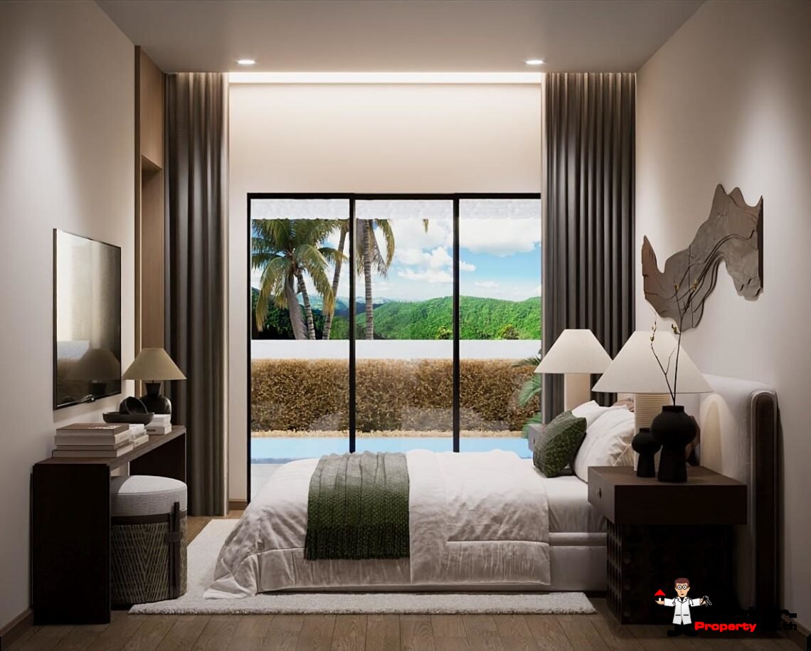 Tropical 3 Bedroom Garden Villa with Pool in Lamai, Koh Samui – For Sale