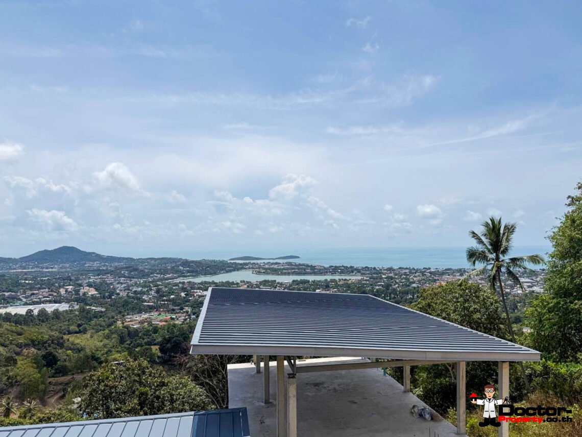 Luxury 2 Bedroom Pool Villa with Partial Sea View in Chaweng, Koh Samui – For Sale