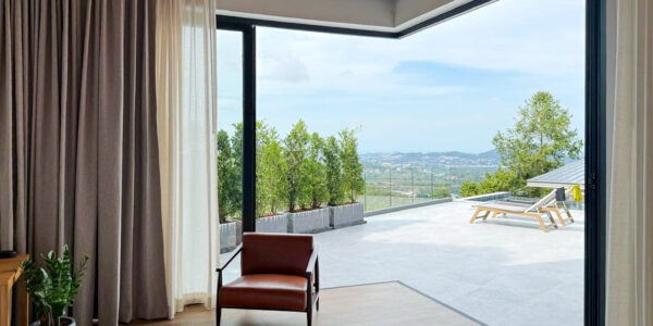 Luxury 2 Bedroom Pool Villa with Partial Sea View in Chaweng, Koh Samui – For Sale