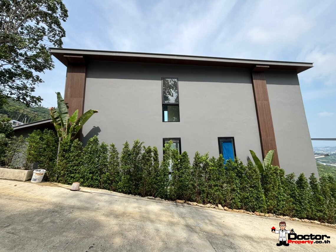 Luxury 2 Bedroom Pool Villa with Partial Sea View in Chaweng, Koh Samui – For Sale