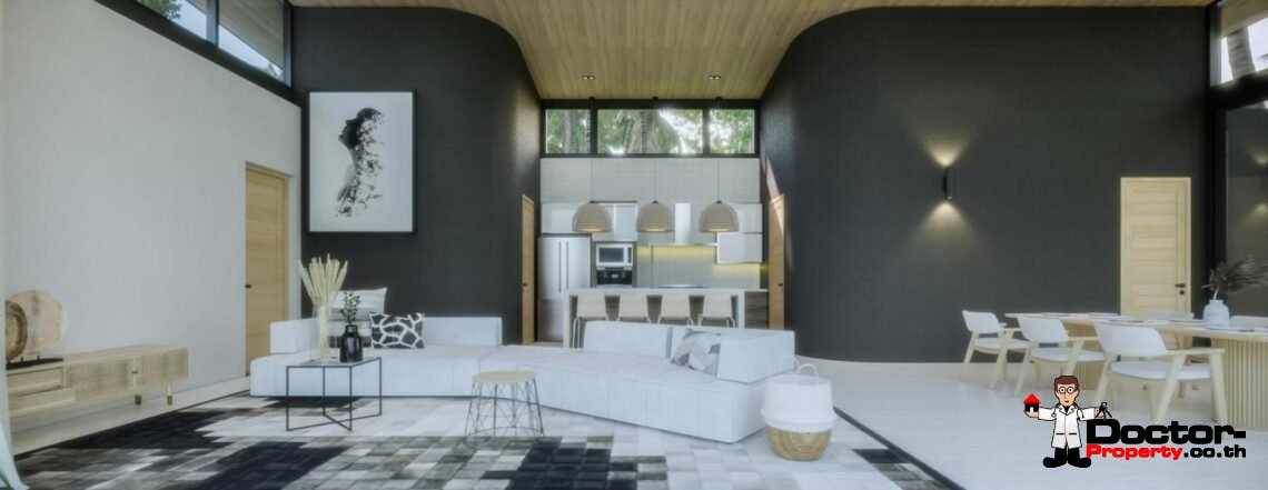 3 Bedroom Garden Villa with Pool in Bang Por, Koh Samui – For Sale