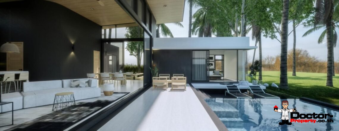 3 Bedroom Garden Villa with Pool in Bang Por, Koh Samui – For Sale