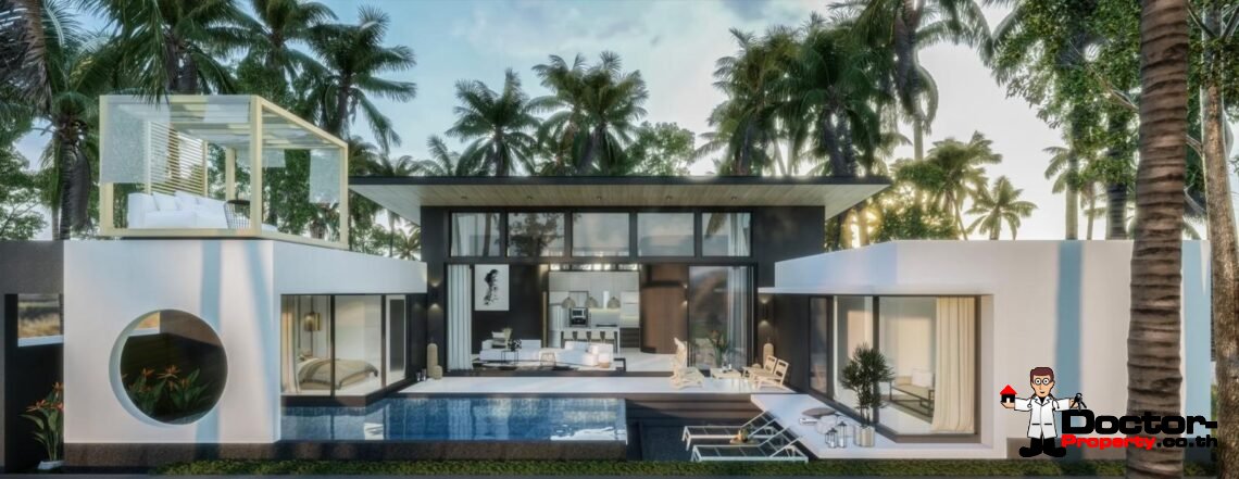 3 Bedroom Garden Villa with Pool in Bang Por, Koh Samui – For Sale