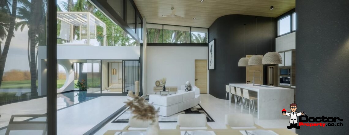 3 Bedroom Garden Villa with Pool in Bang Por, Koh Samui – For Sale