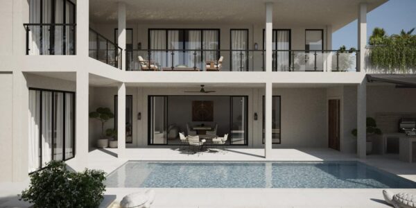 Modern 2-5 Bedroom Pool Villa in Plai Laem, Koh Samui – For Sale