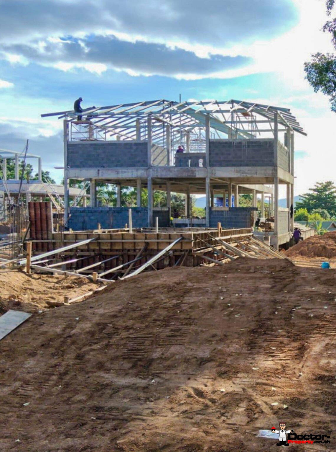 Modern 2-5 Bedroom Pool Villa in Plai Laem, Koh Samui – For Sale