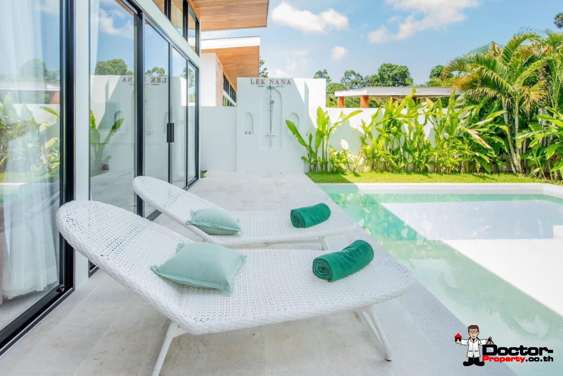 Modern 2 Bedroom Pool Villa in Bo Phut, Koh Samui – For Sale