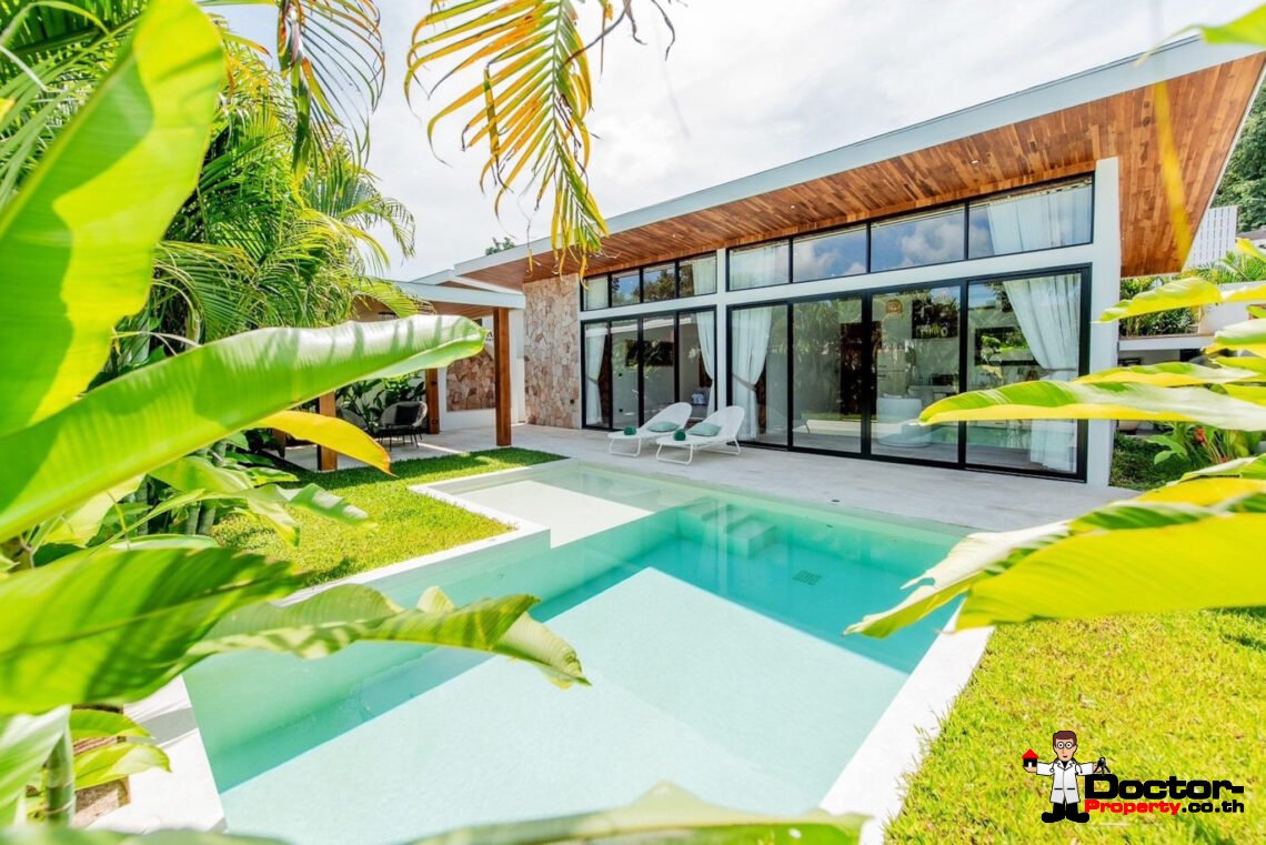 Modern 2 Bedroom Pool Villa in Bo Phut, Koh Samui – For Sale